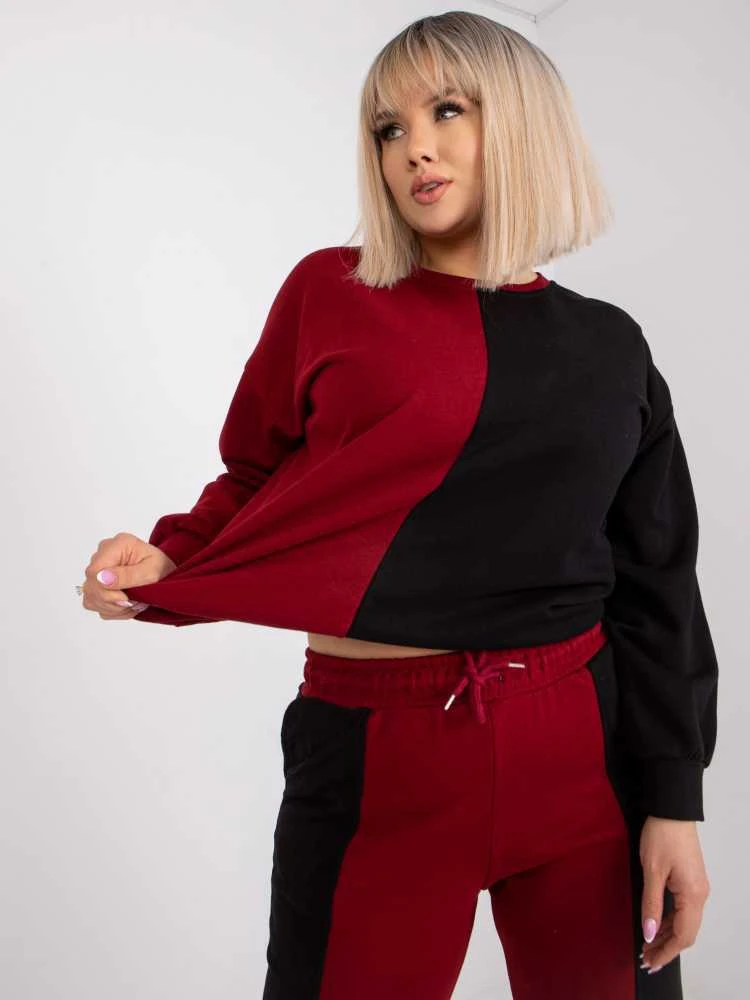 Ex Moda Rinkinys-EM-KMPL-639.88-bordo