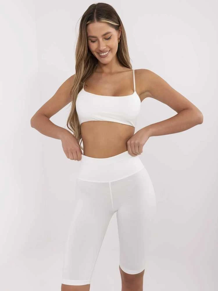 Ex Moda Šortai moterims EM-LG-574.05-balti