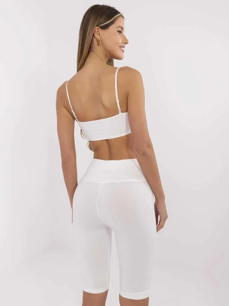 Ex Moda Šortai moterims EM-LG-574.05-balti