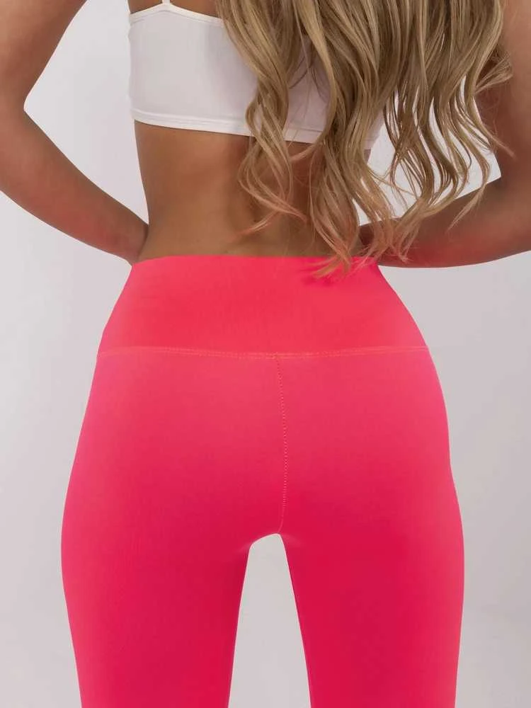 Ex Moda Šortai moterims -EM-LG-574.05-fluo rožinė