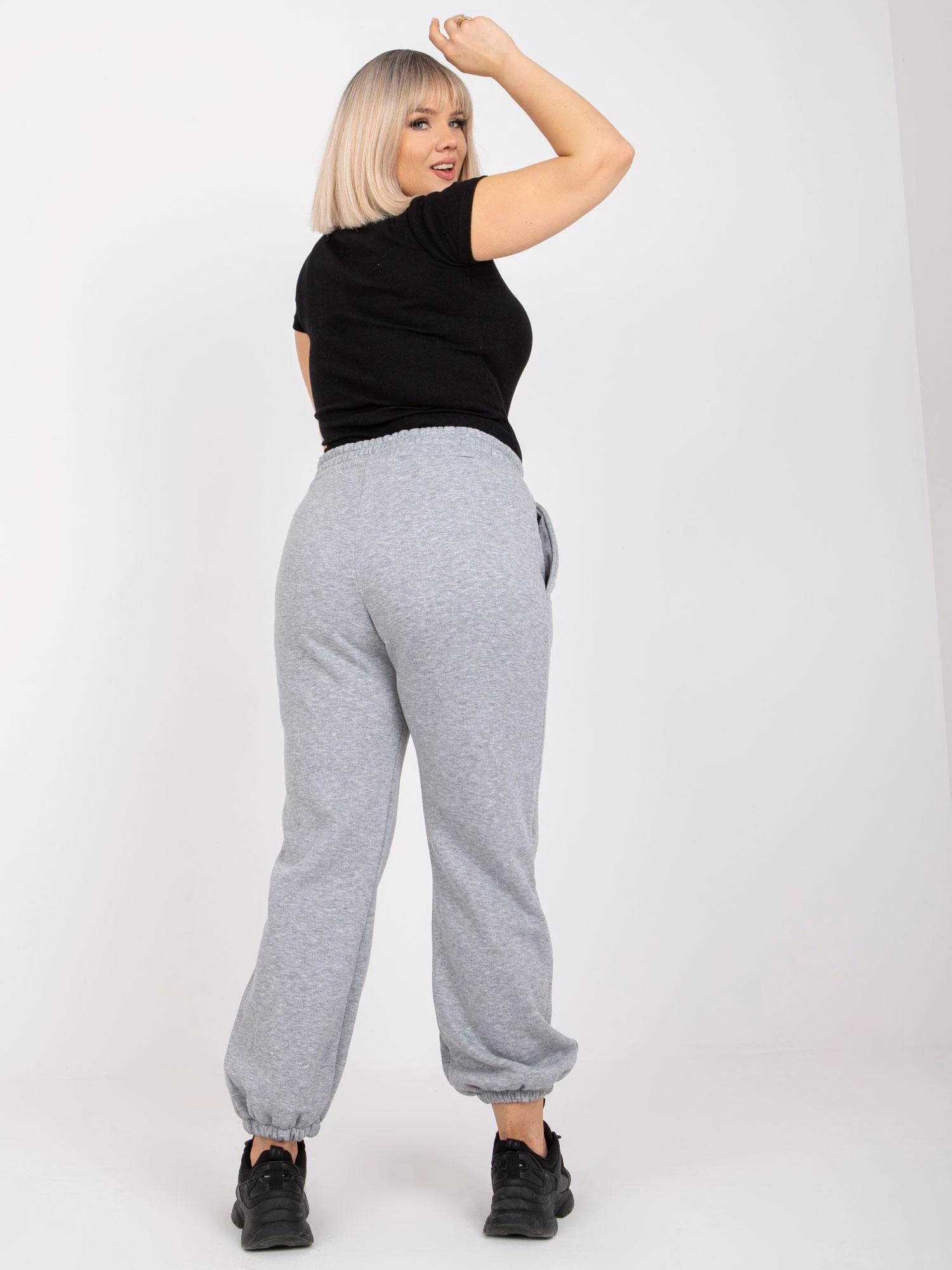 Ex Moda Sportinės kelnės-EM-DR-522.52P-pilkos