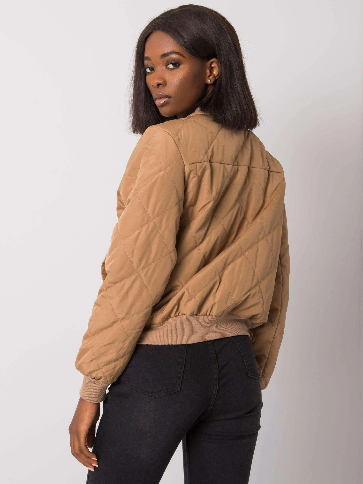 Ex Moda Striukė moterims-EM-KR-616.29-ciemny bezowy