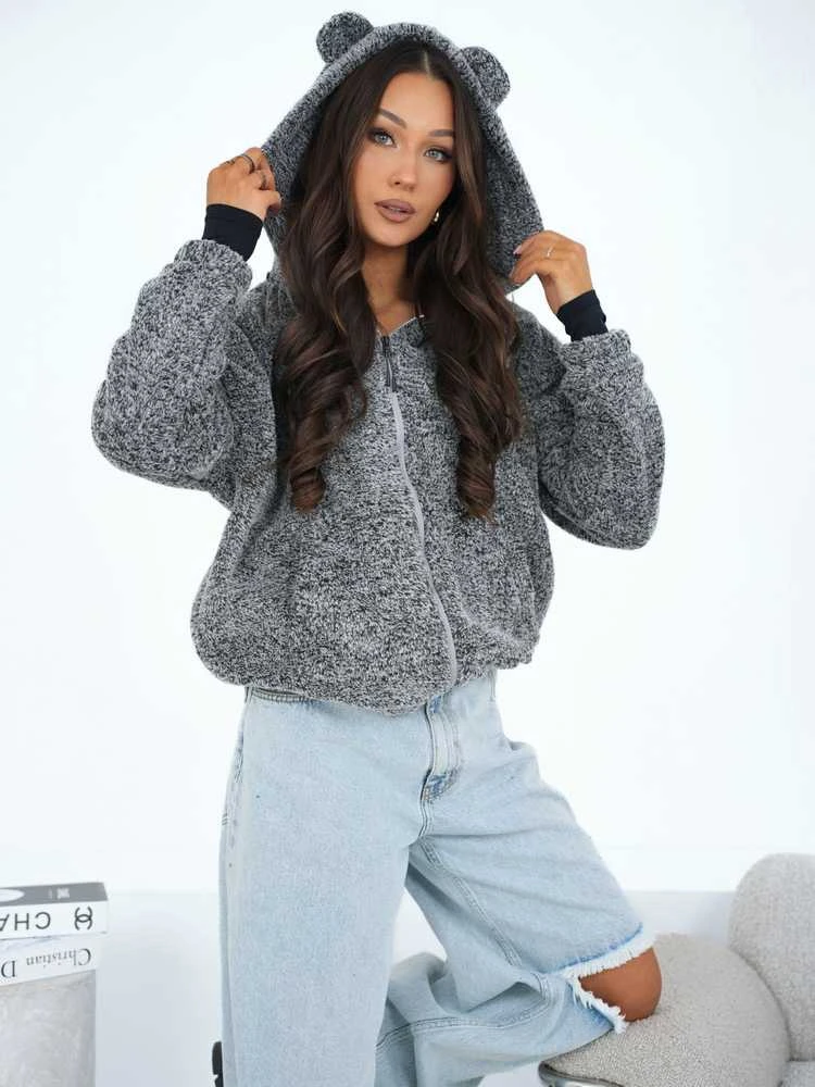 Factory Price Bluza-CS-BL-BT1030.00P-ciemny pilka