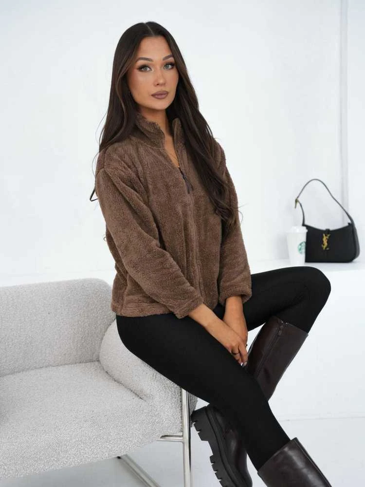 Factory Price Bluza-CS-BL-BT1033.04-ciemny bezowy