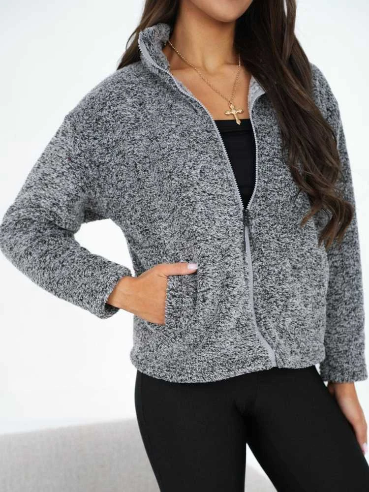 Factory Price Bluza-CS-BL-BT1033.09-ciemny pilka