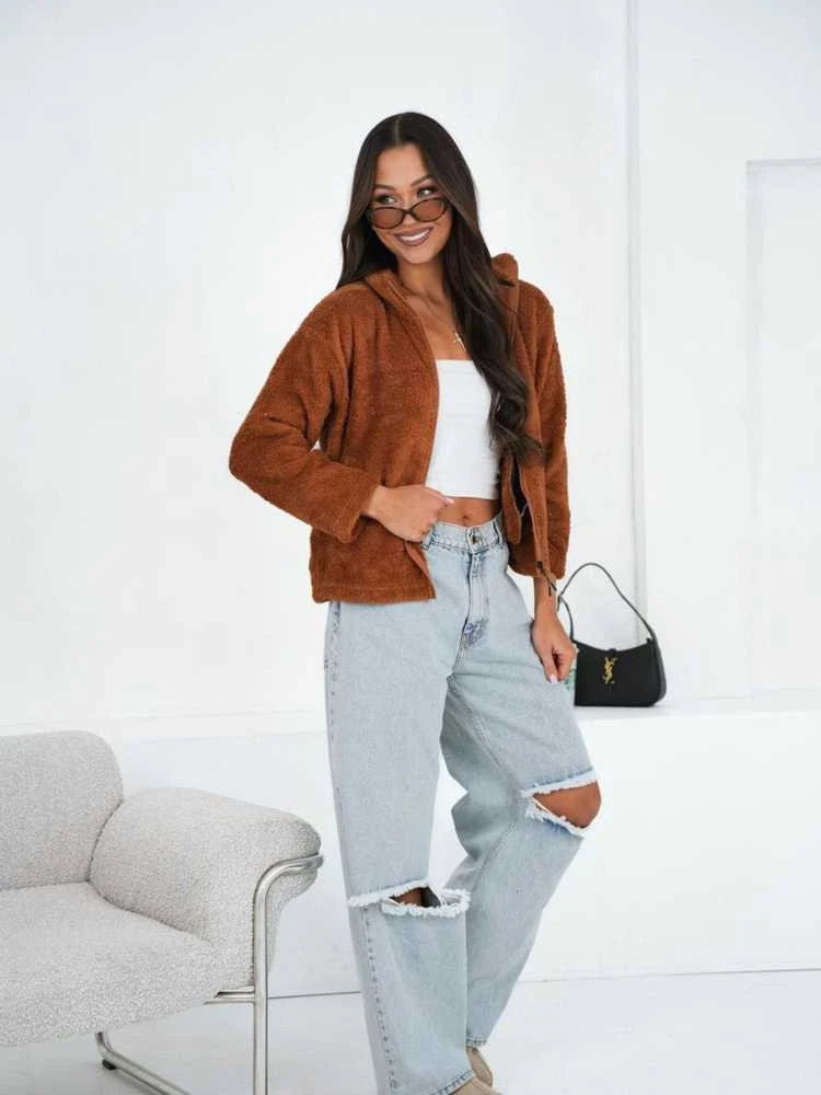 Factory Price Bluza-CS-BL-BT1033.09-jasny ruda