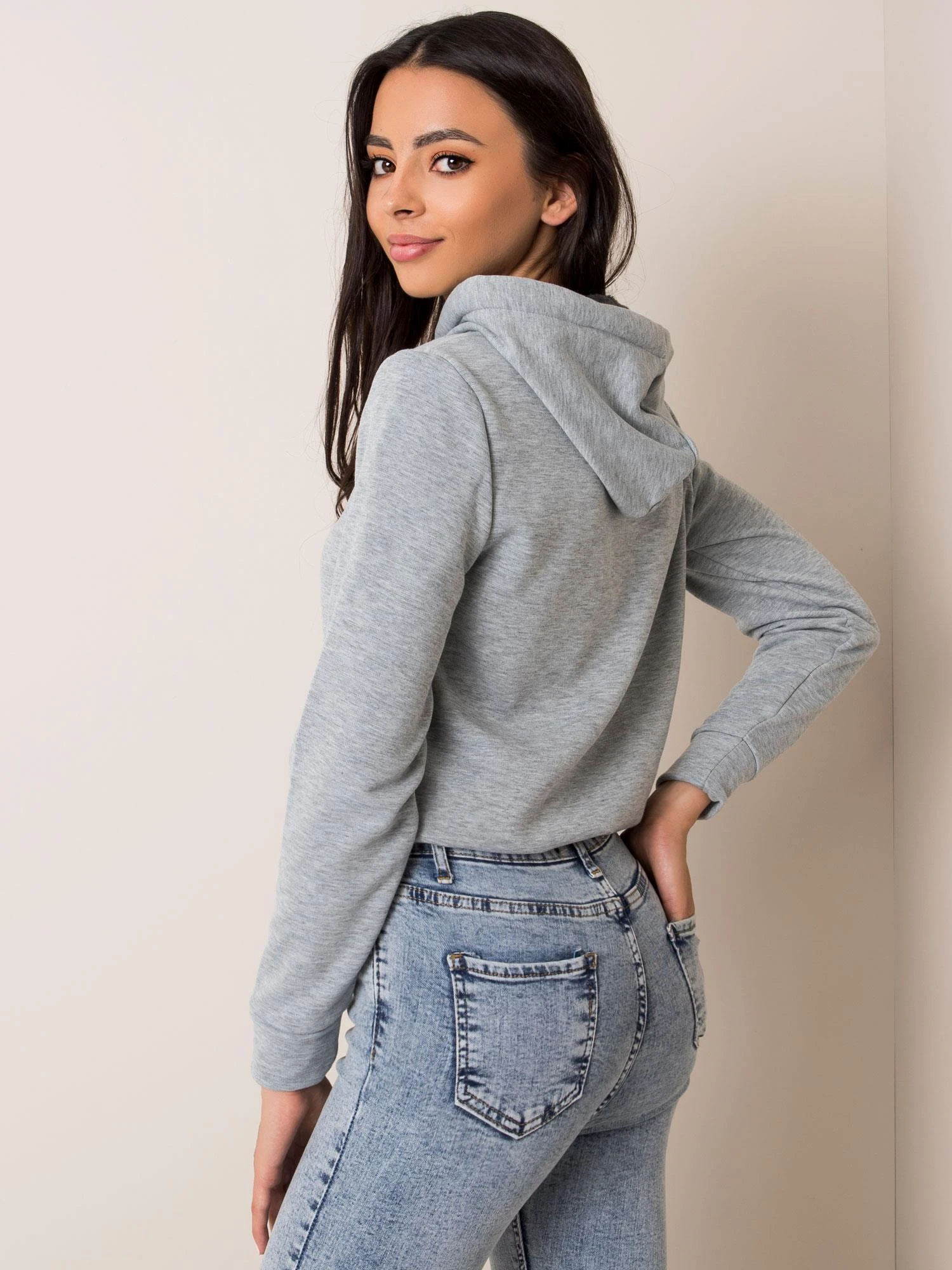 Sublevel Megztinis - D68450N01786E - pilkas