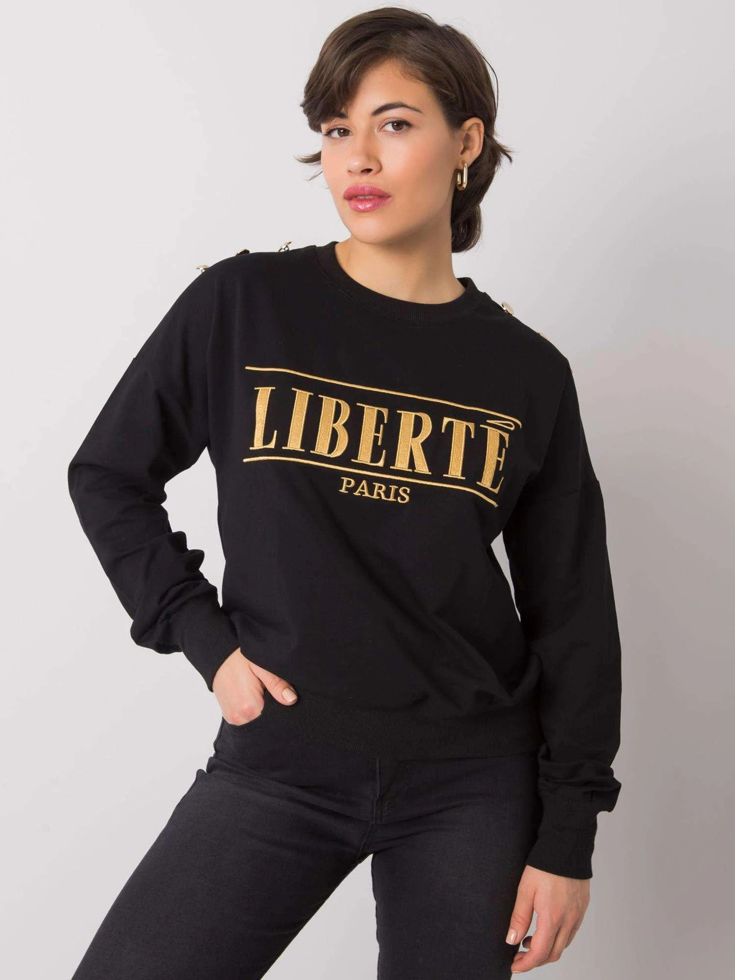 City Donna Megztinis-EM-BL-4511.23-juodas