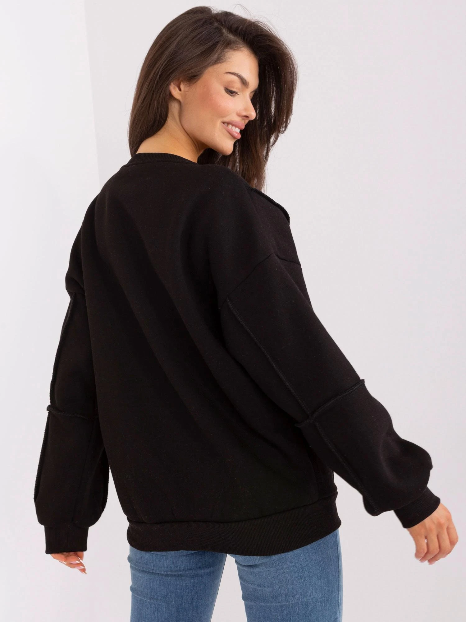 Lily Rose Megztinis-EM-BL-763.00P-juodas