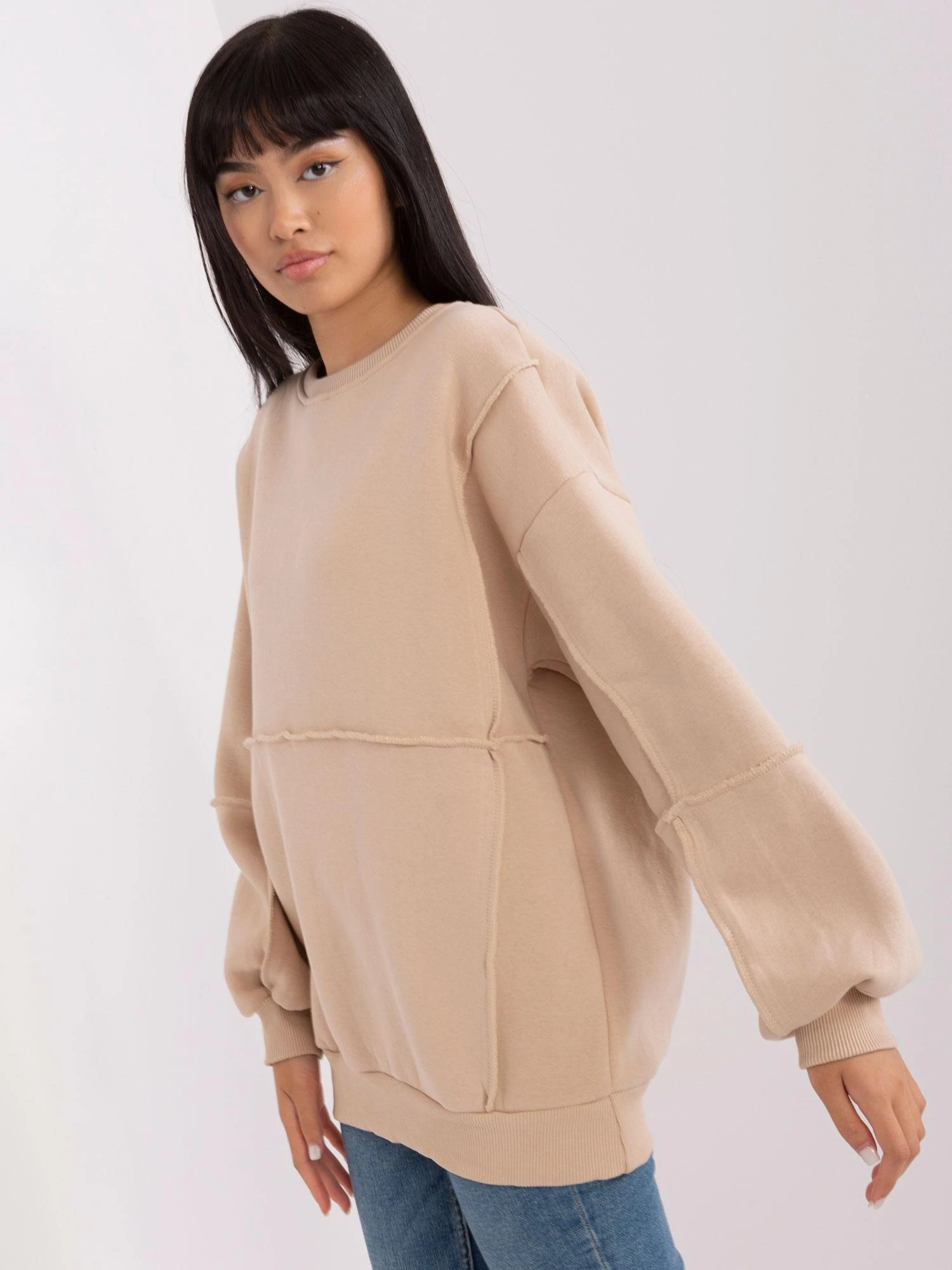Lily Rose Megztinis-EM-BL-763.00P-smėlio spalvos