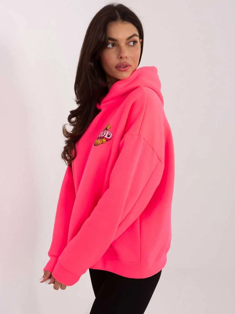 Factory Price Džempreris moterim-MJ-BL-H2503.70-fluo rožinė