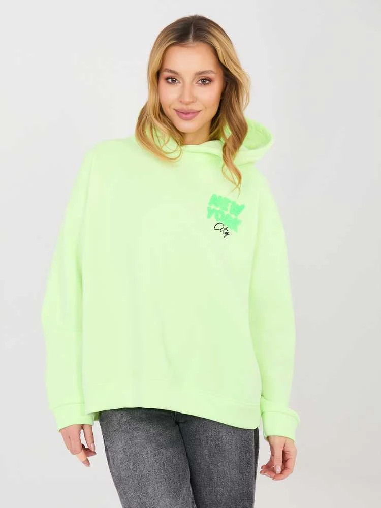 Factory Price Džempreris moterim-MJ-BL-H2587.82-fluo žalia