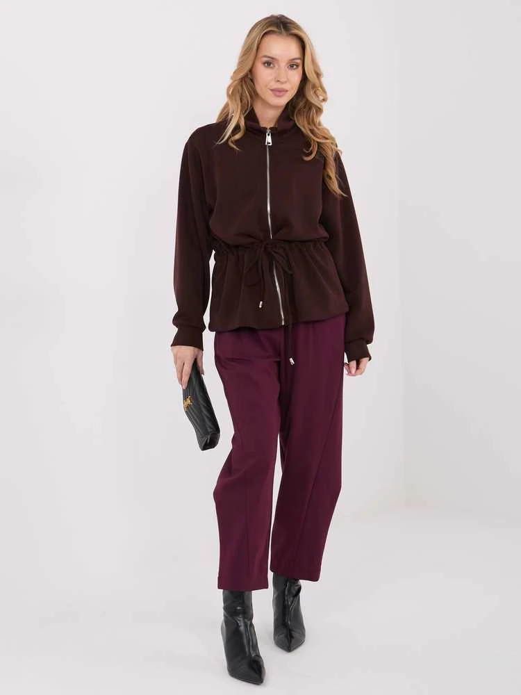 Factory Price Bluza-MJ-BL-H5036.16-ciemny ruda