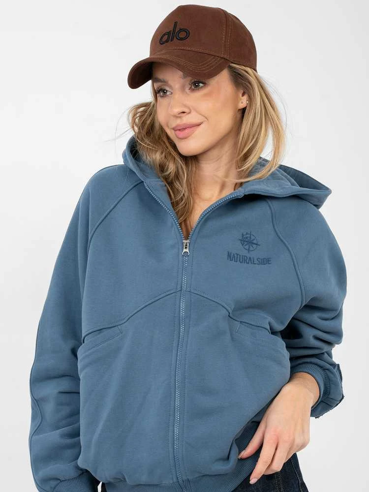 Factory Price Bluza-NS-BL-NS2566.15-ciemny mėlyna