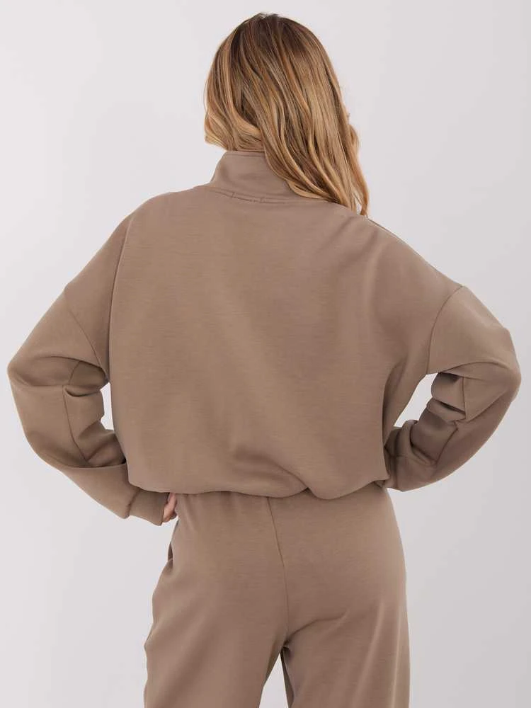 Factory Price Bluza-SM-BL-A1562.33-ciemny bezowy