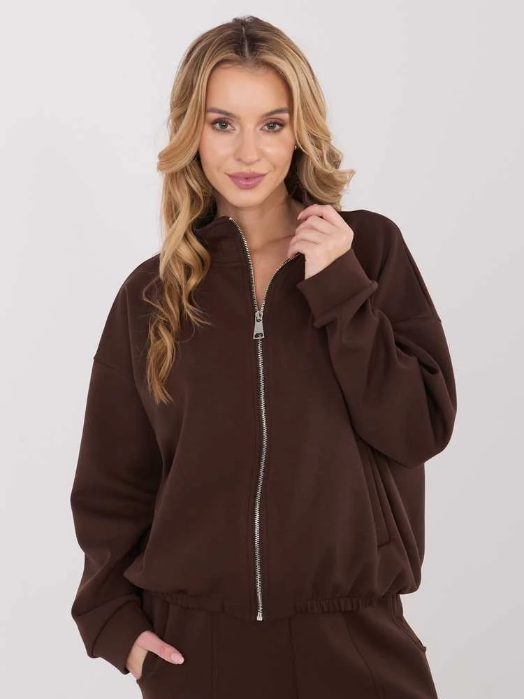 Factory Price Bluza-SM-BL-A1562.33-ciemny ruda
