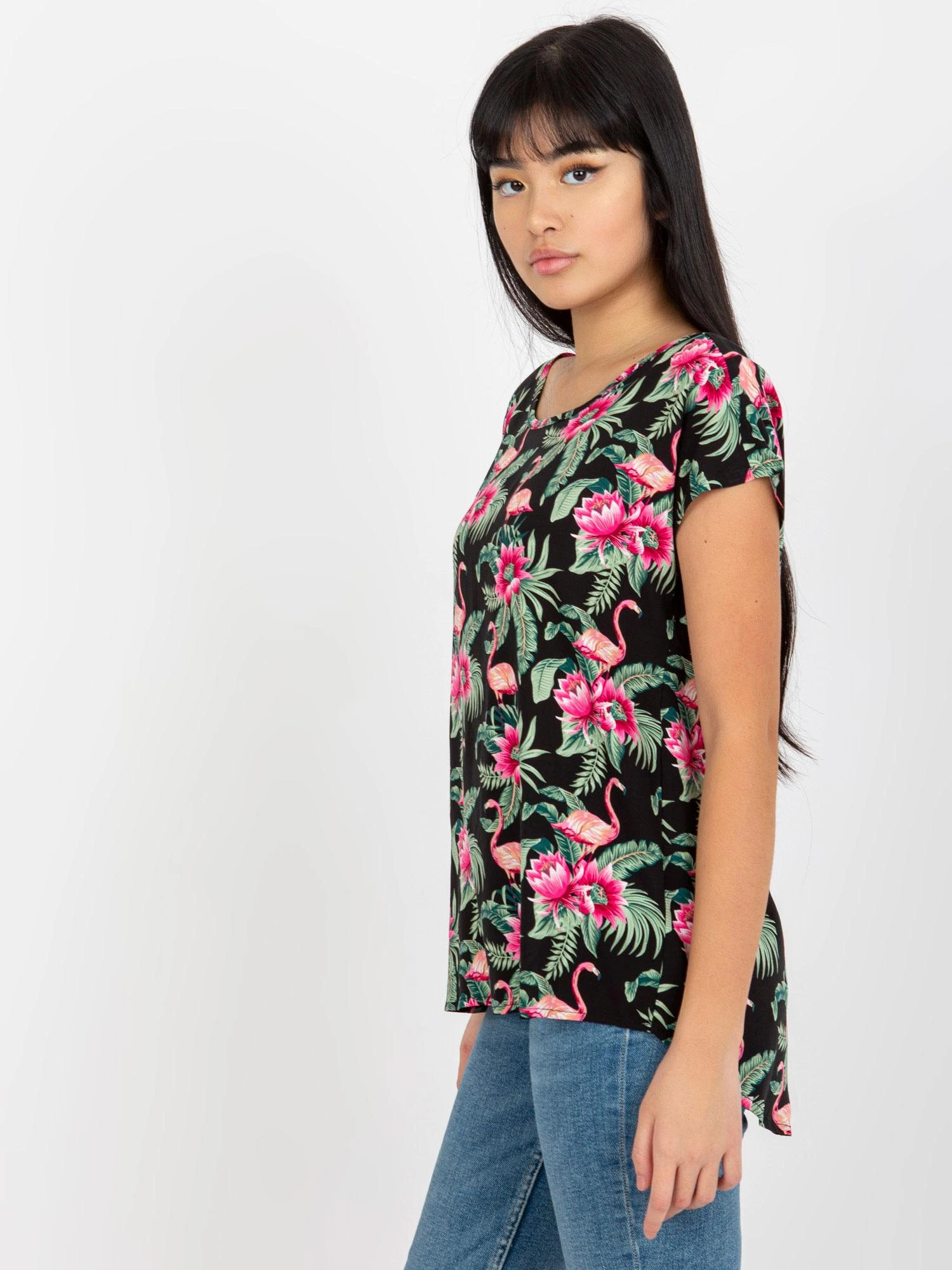 Sublevel Palaidinė-D73771R10978P-juoda-žalia