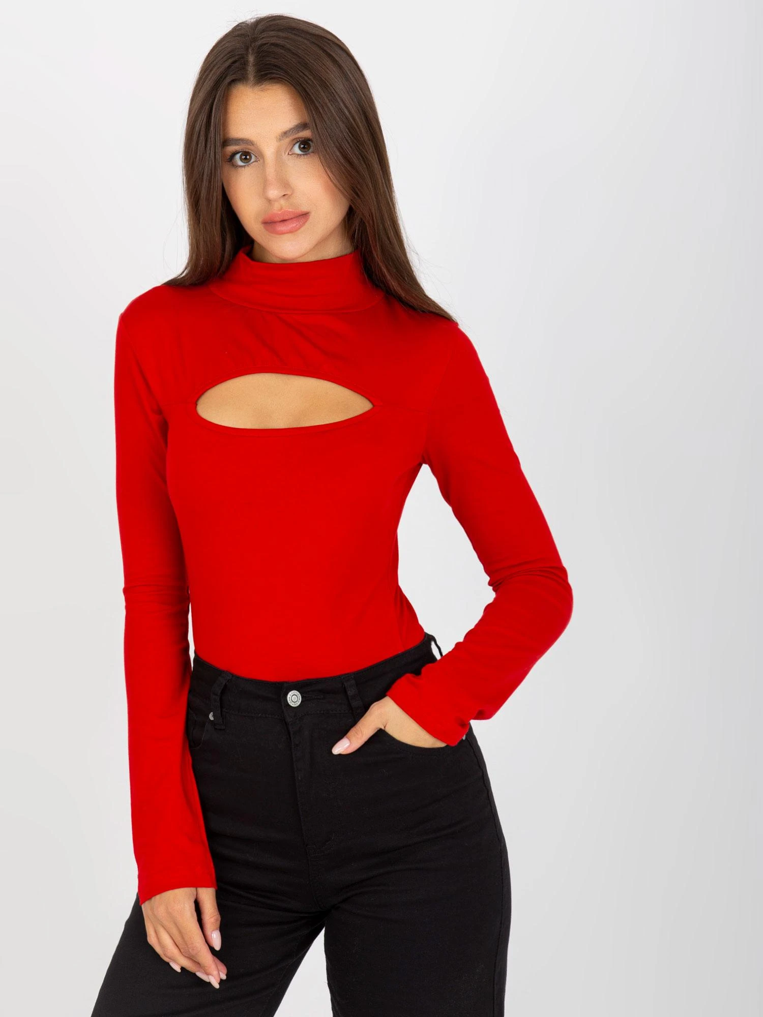City Donna Palaidinė-EM-BZ-689.34P-raudona