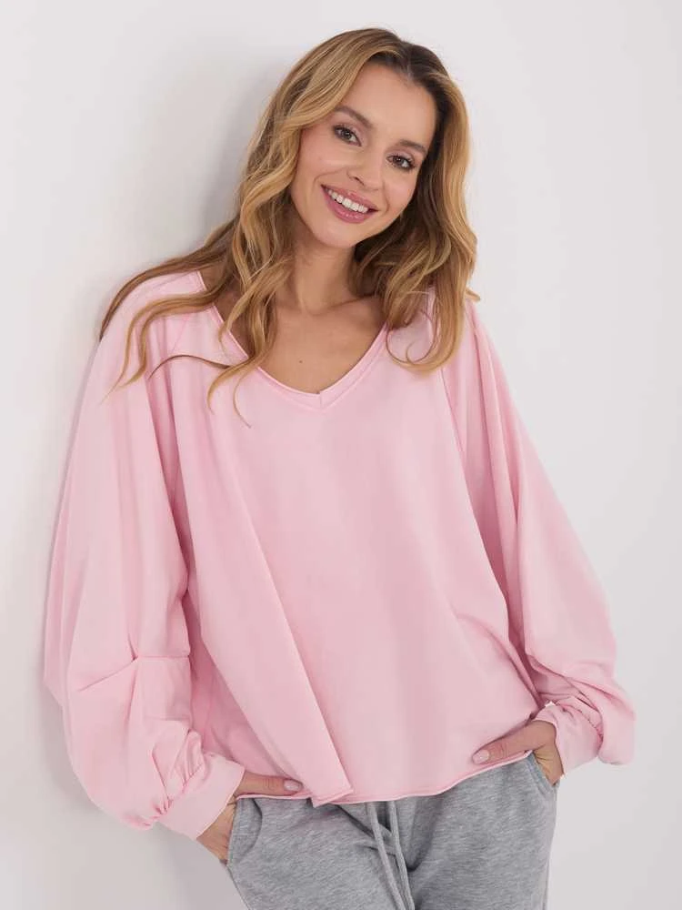 Factory Price Bluzka-IT-BZ-6465-1.65-jasny rožinė