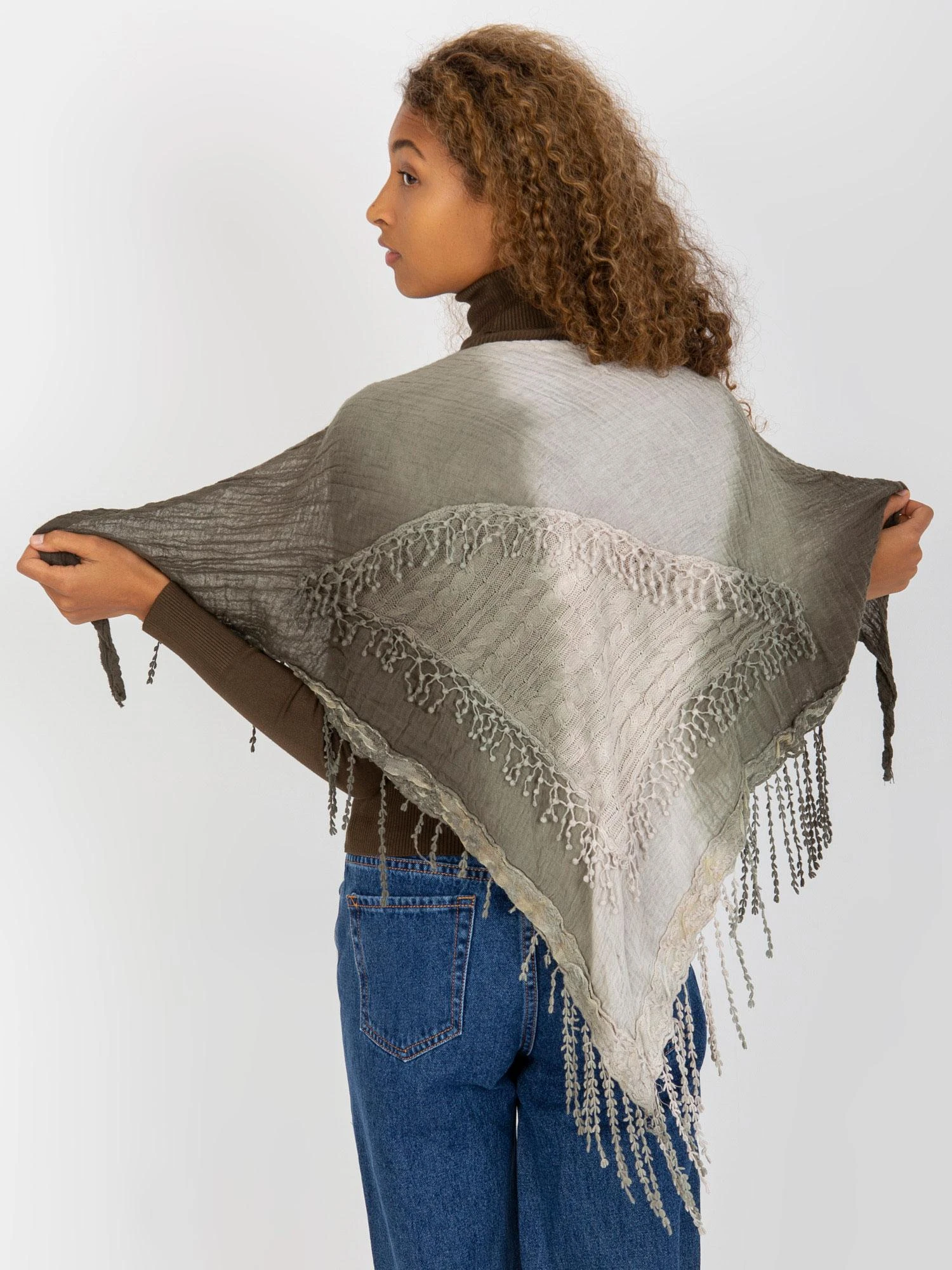 Factory Price Bandana-AT-CH-0411.68P-tamsiai žalia