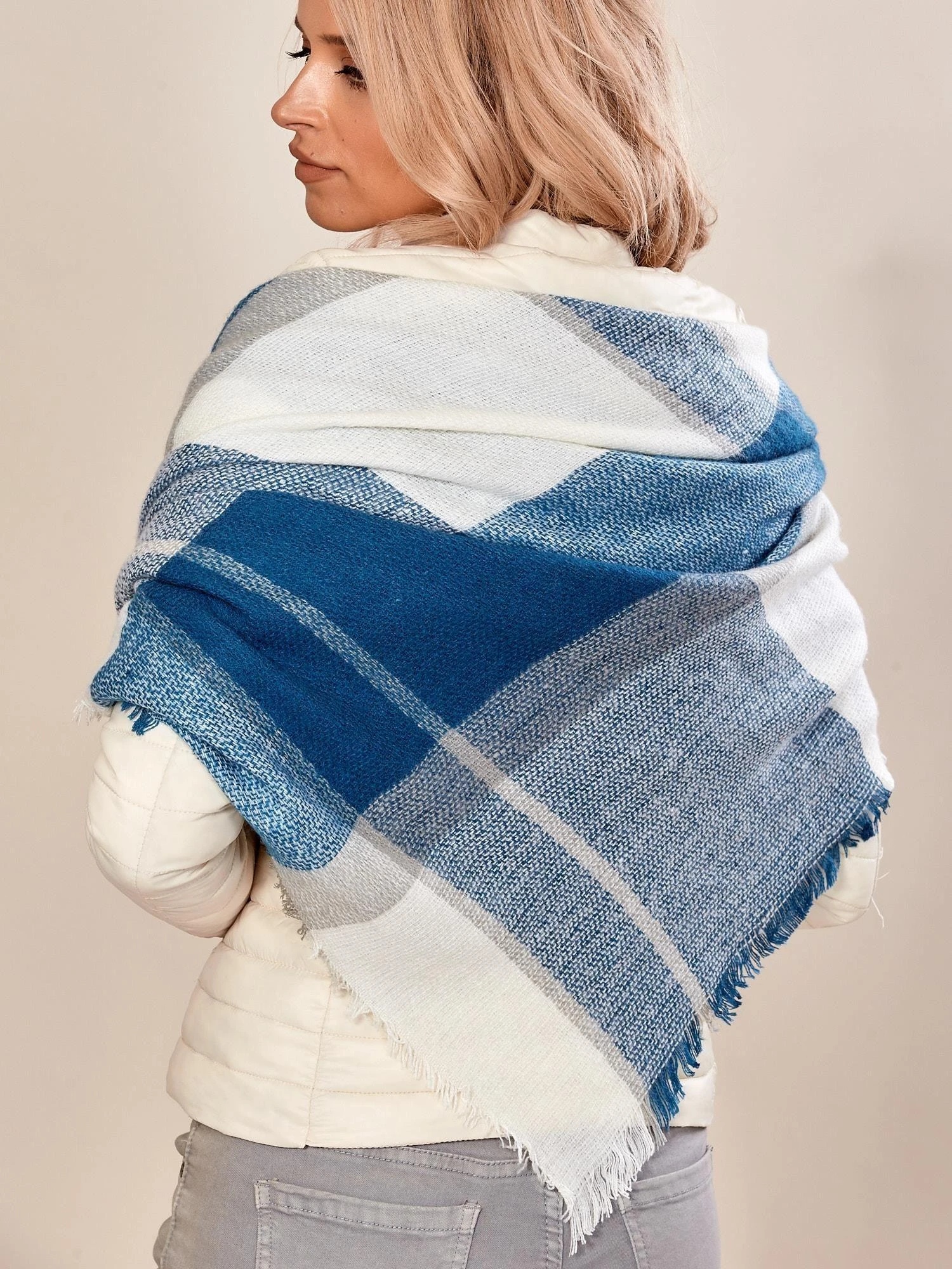 Wool Fashion Italia Bandana-AT-CH-171201.11-jūrinė