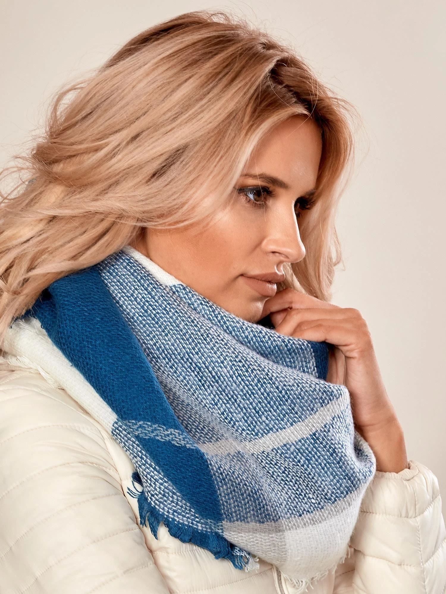 Wool Fashion Italia Bandana-AT-CH-171201.11-jūrinė