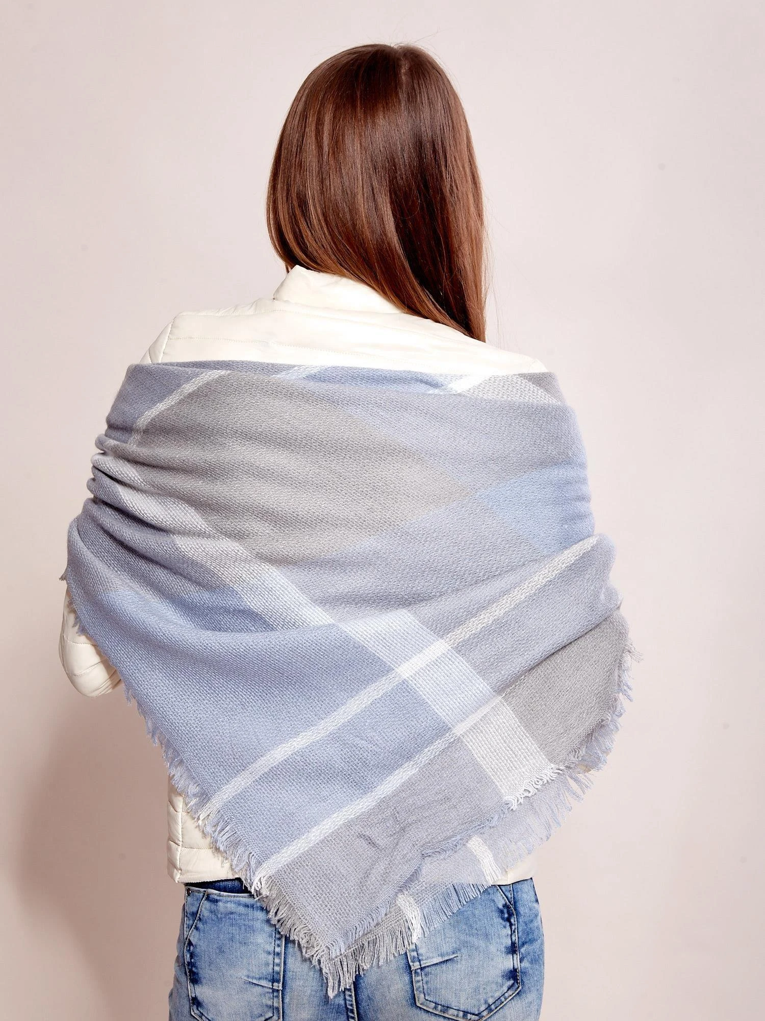 Wool Fashion Italia Bandana-AT-CH-171201.11-šviesiai mėlyna