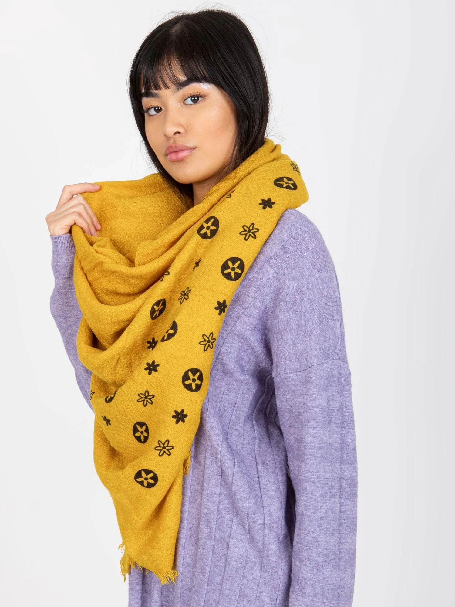 Factory Price Bandana-AT-CH-23502-1,51-tamsiai geltona