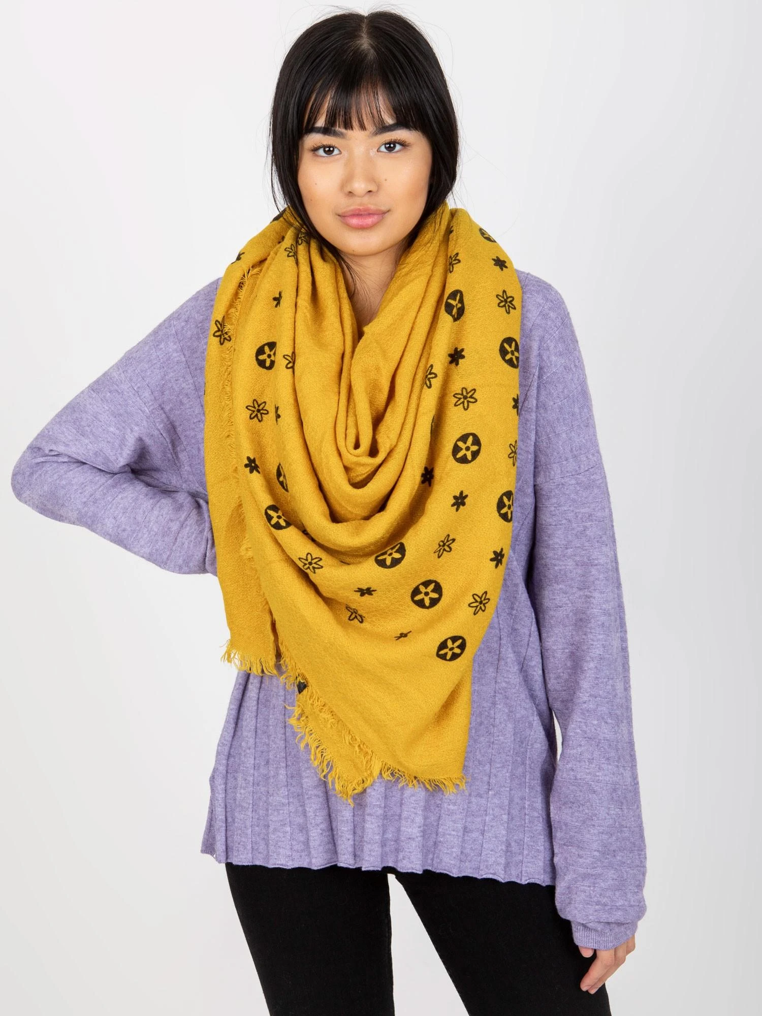 Factory Price Bandana-AT-CH-23502-1,51-tamsiai geltona