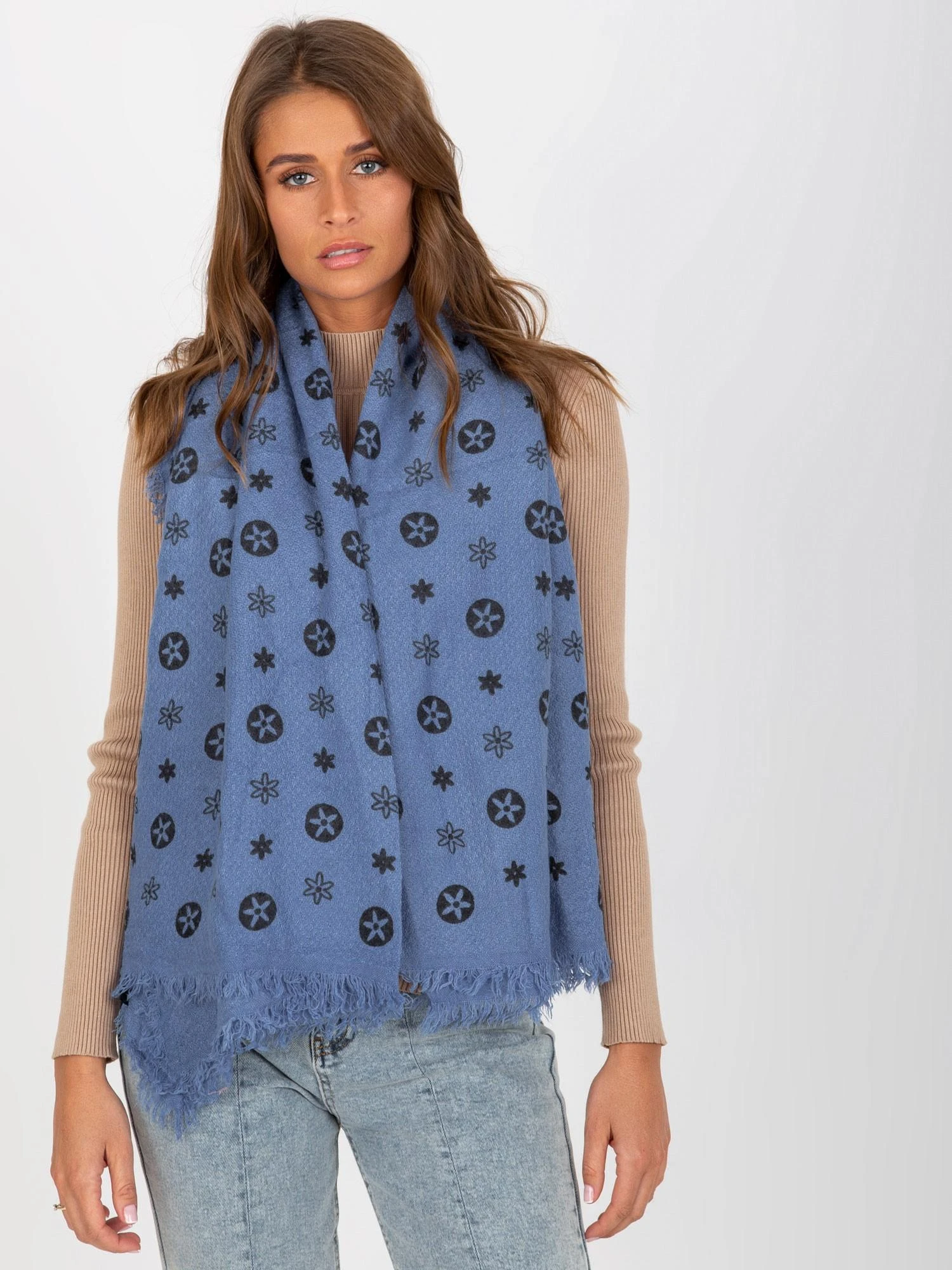 Factory Price Bandana-AT-CH-23503-1,89-tamsiai mėlyna