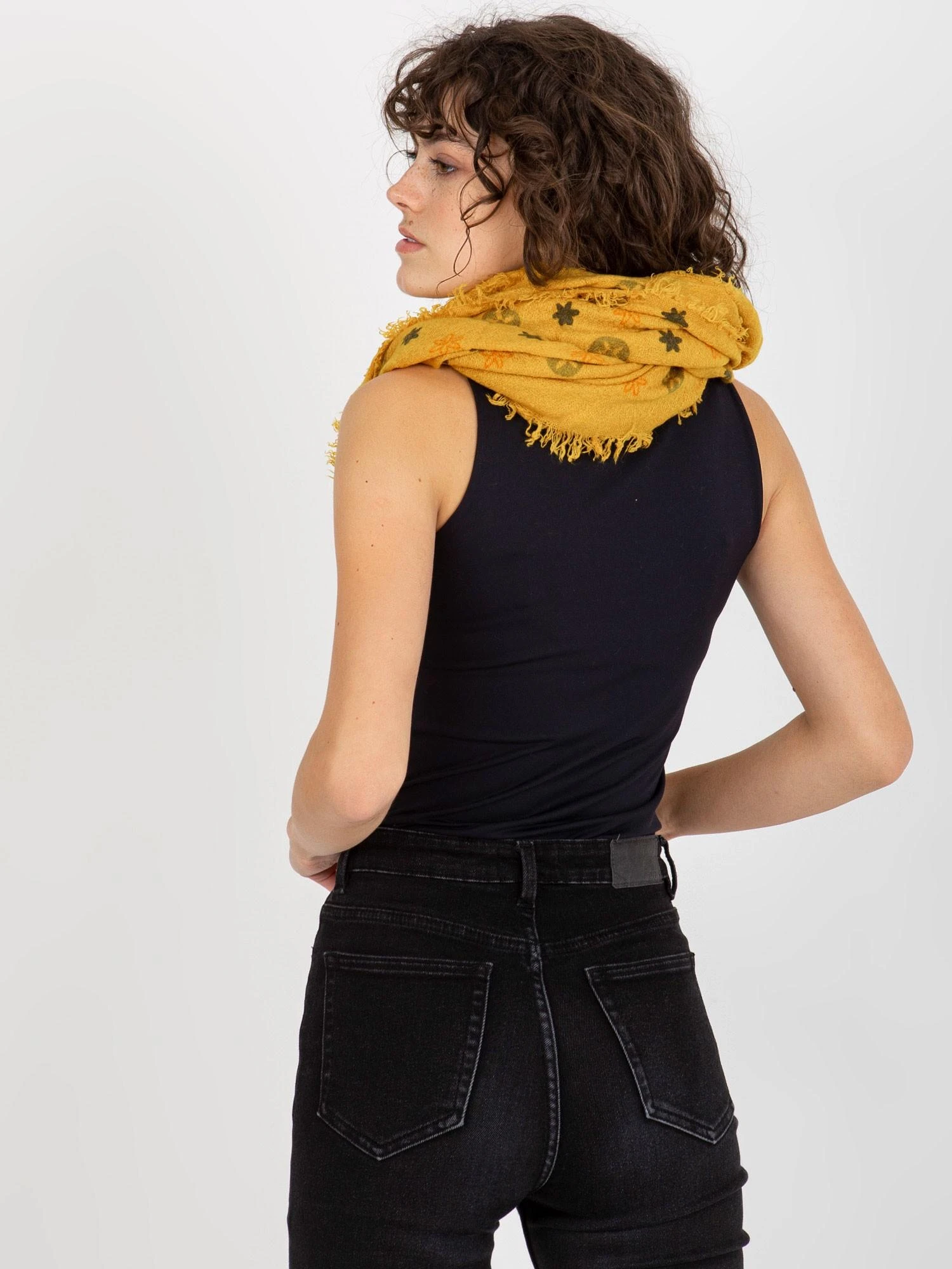 Factory Price Bandana-AT-CH-23505-1,55-tamsiai geltona