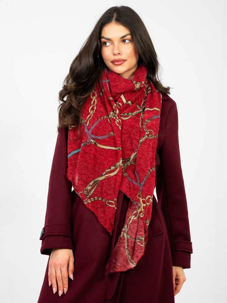 Factory Price Chustka-AT-CH-F67024.26-raudona