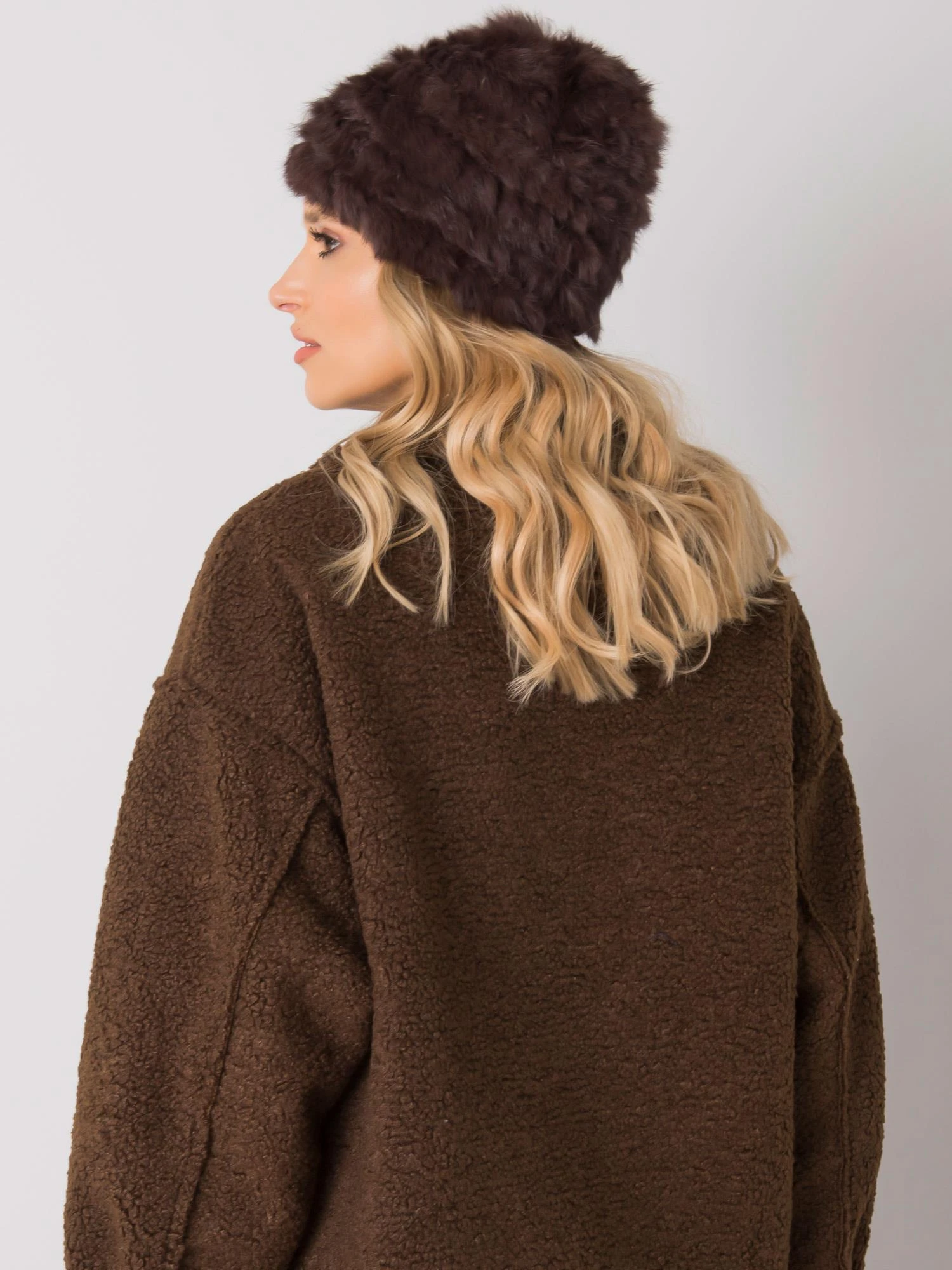 Wool Fashion Italia Cap-AT-CZ-16801.38-tamsiai ruda
