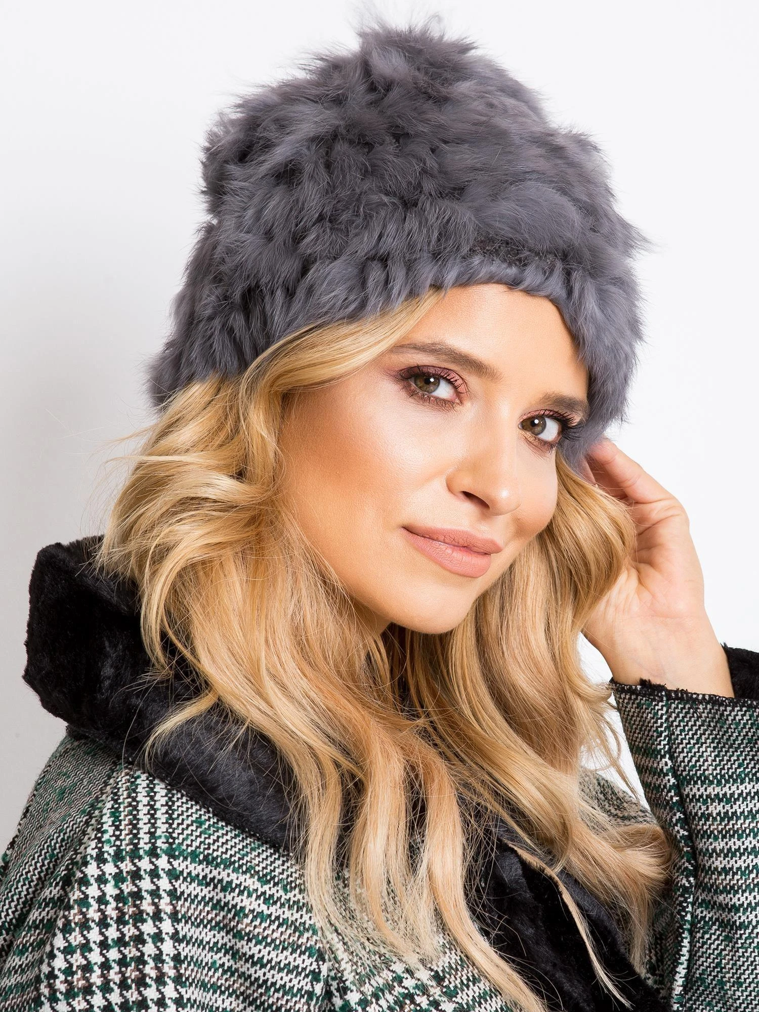 Wool Fashion Italia Cap-AT-CZ-16801.38-pilka