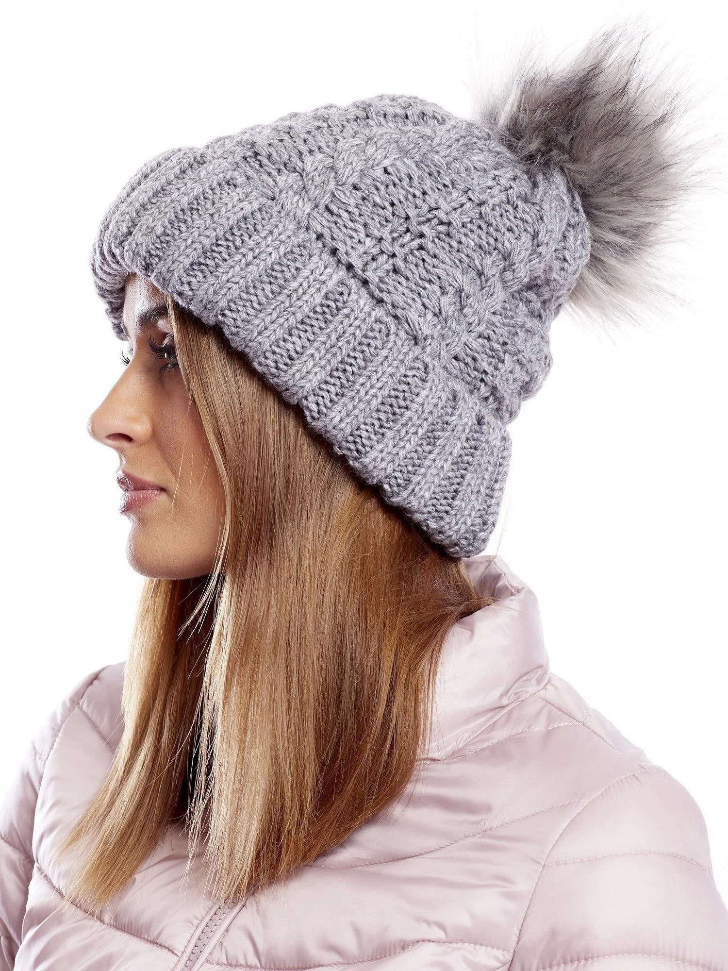 Wool Fashion Italia Cap-AT-CZ-1716501.36-tamsiai pilka