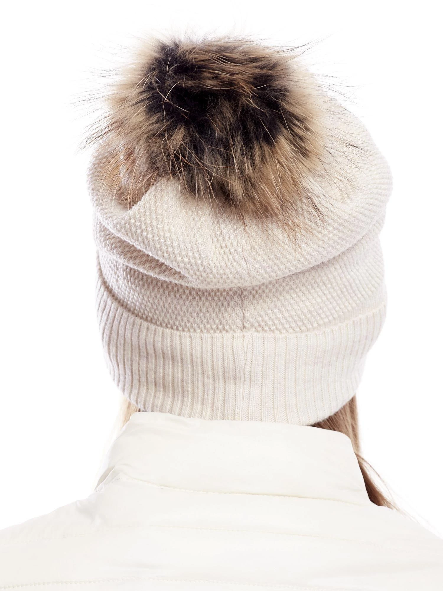 Wool Fashion Italia Cap-AT-CZ-171701.37-šviesiai smėlio spalvos