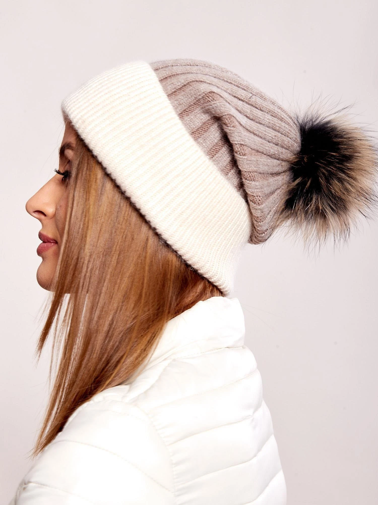 Wool Fashion Italia Cap-AT-CZ-17230.43-šviesiai ruda