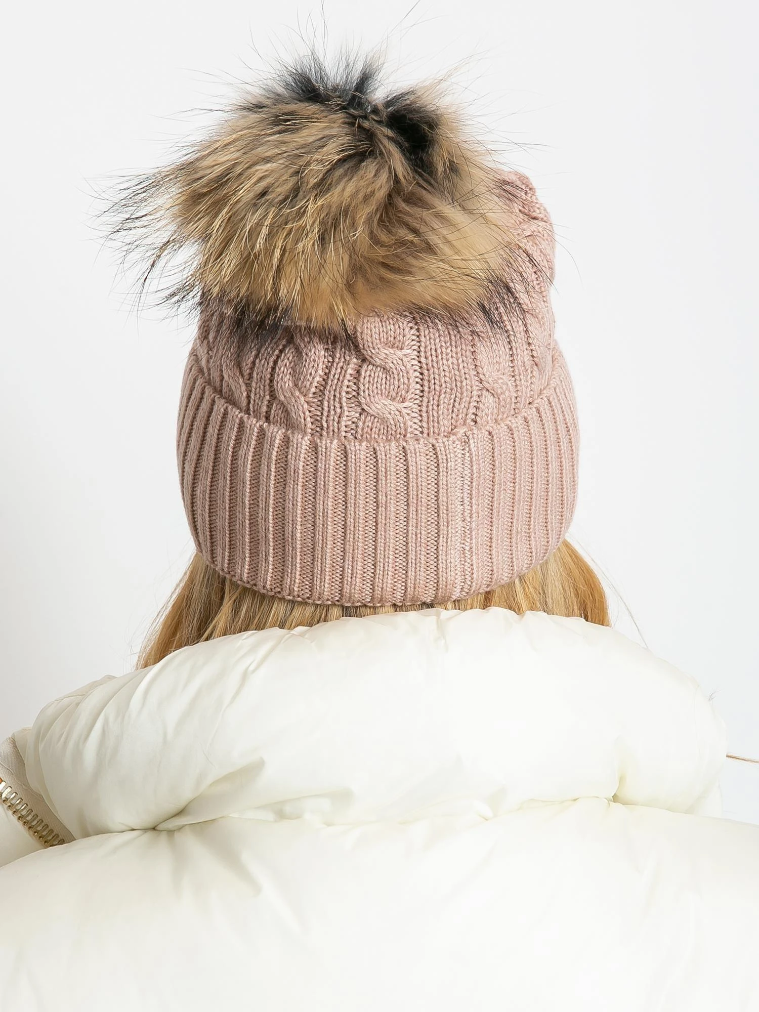 Wool Fashion Italia Cap-AT-CZ-173501.44-šviesiai rožinė