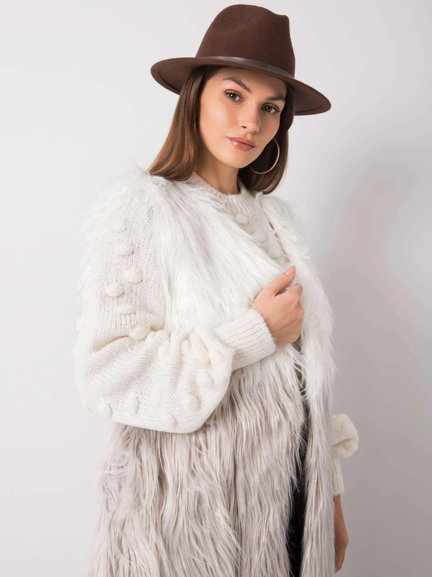 Wool Fashion Italia Liemenė-AT-KZ-04201.97P-ekru