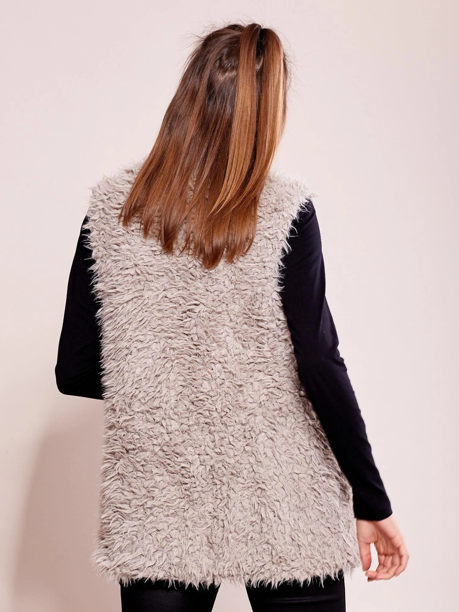 Wool Fashion Italia Liemenė-AT-KZ-22105.11P-pilka