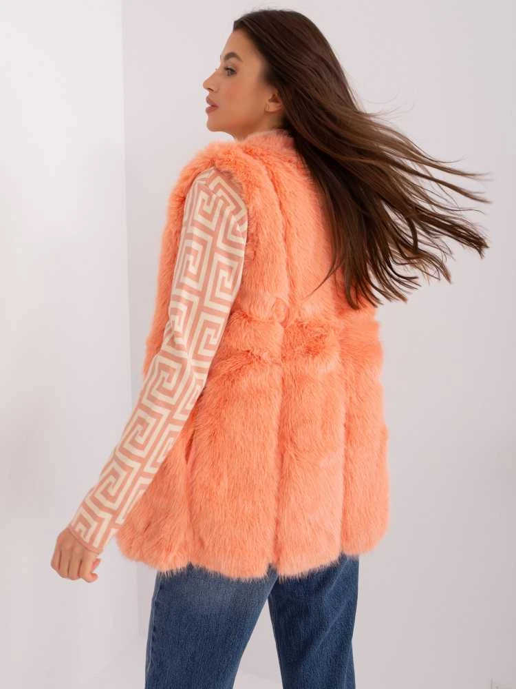 Wool Fashion Italia Liemenė-AT-KZ-2368.00P-persikas