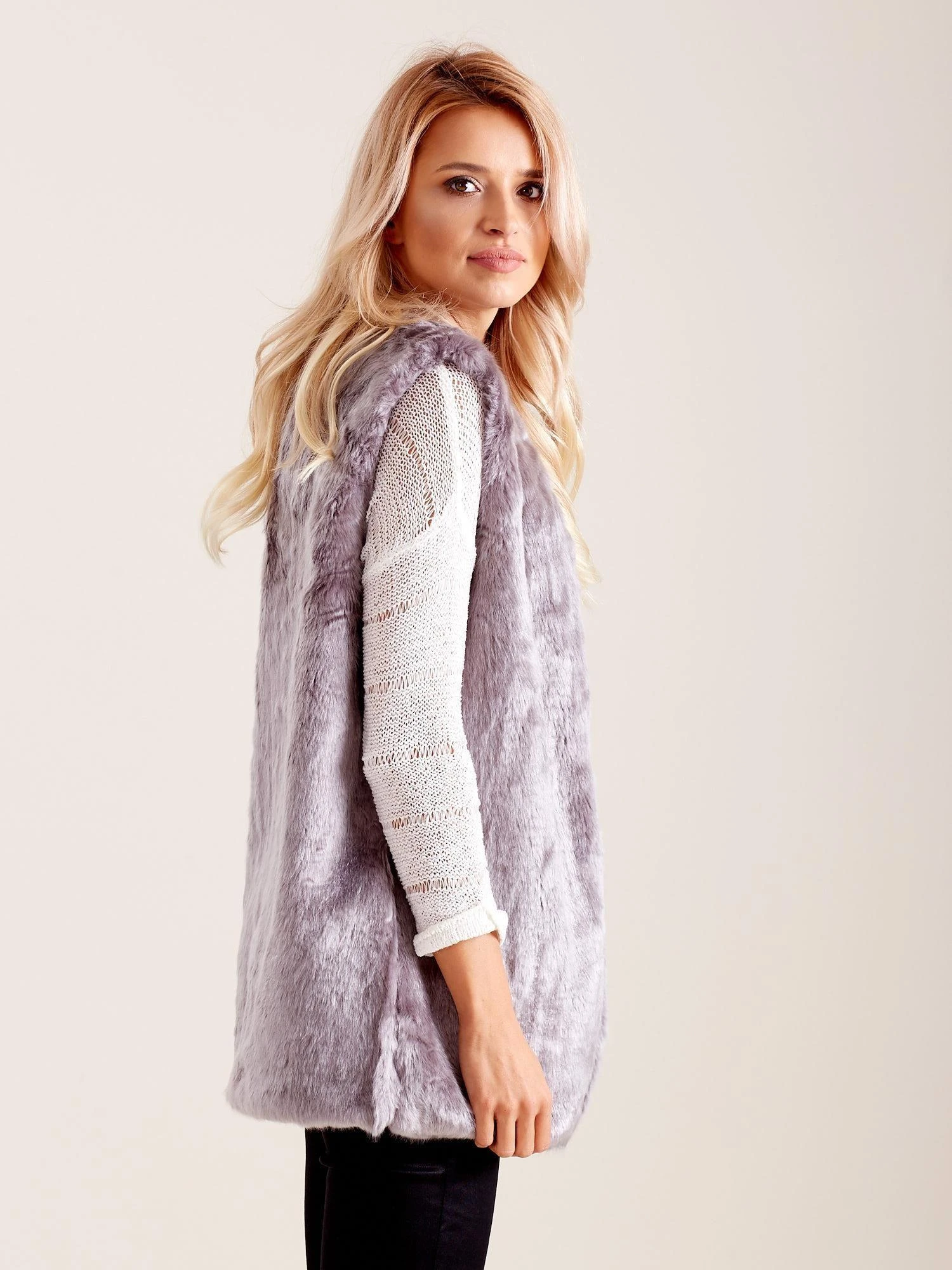 Wool Fashion Italia Liemenė-AT-KZ-4102-1.20P-pilka