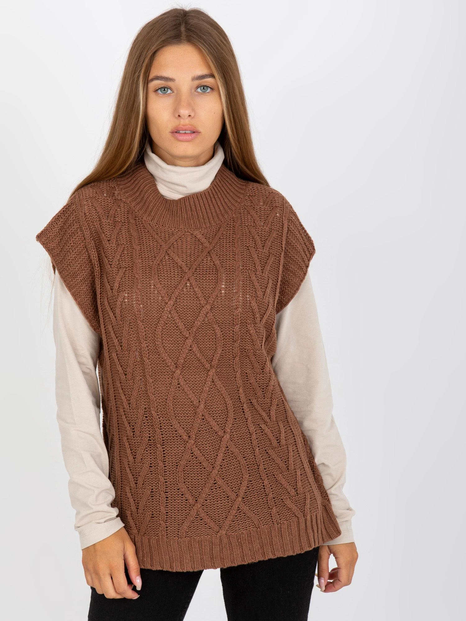 Sublevel Liemenė-D90027W90785B2-ruda
