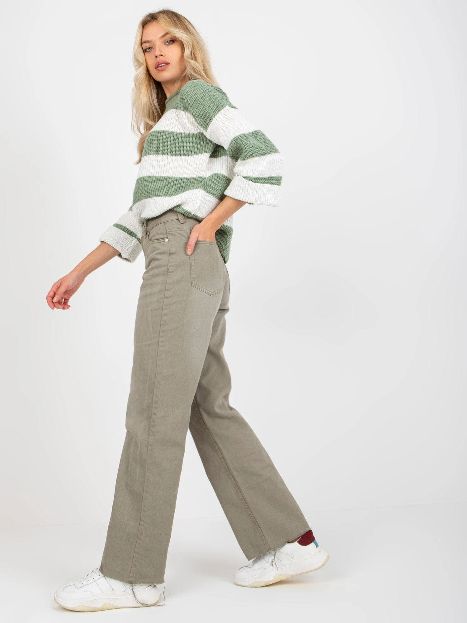 Fresh Made Kelnės-D70037M62291A1-khaki