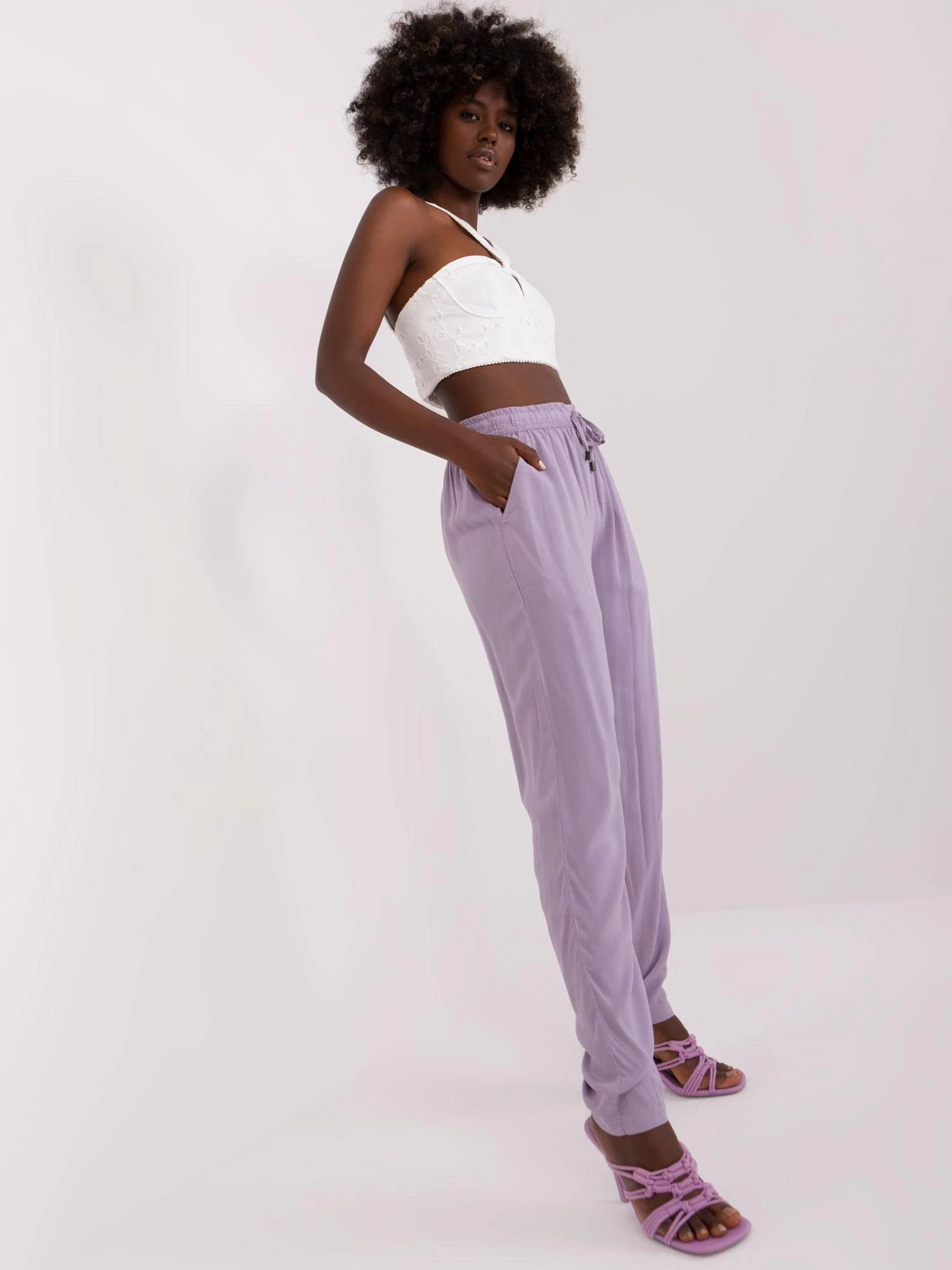 Sublevel Kelnės – D73760M61869O – Šviesiai violetinė