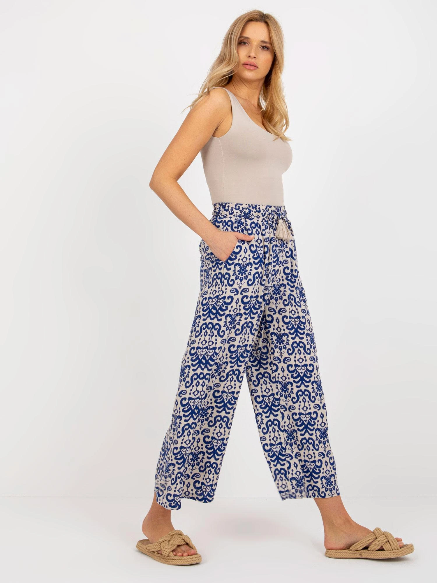 Sublevel Kelnės – D73770R62237A – Tamsiai mėlynos