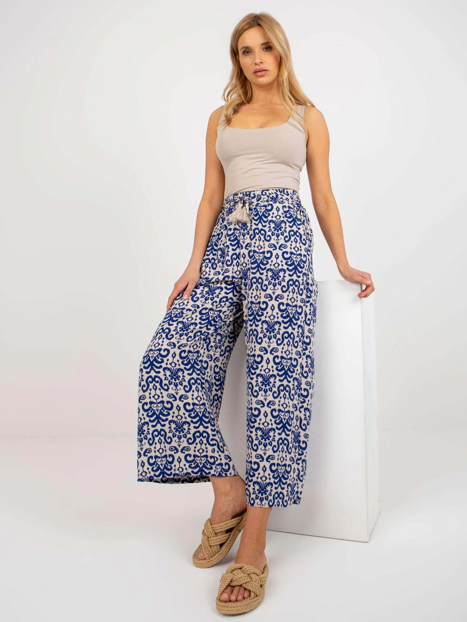 Sublevel Kelnės – D73770R62237A – Tamsiai mėlynos