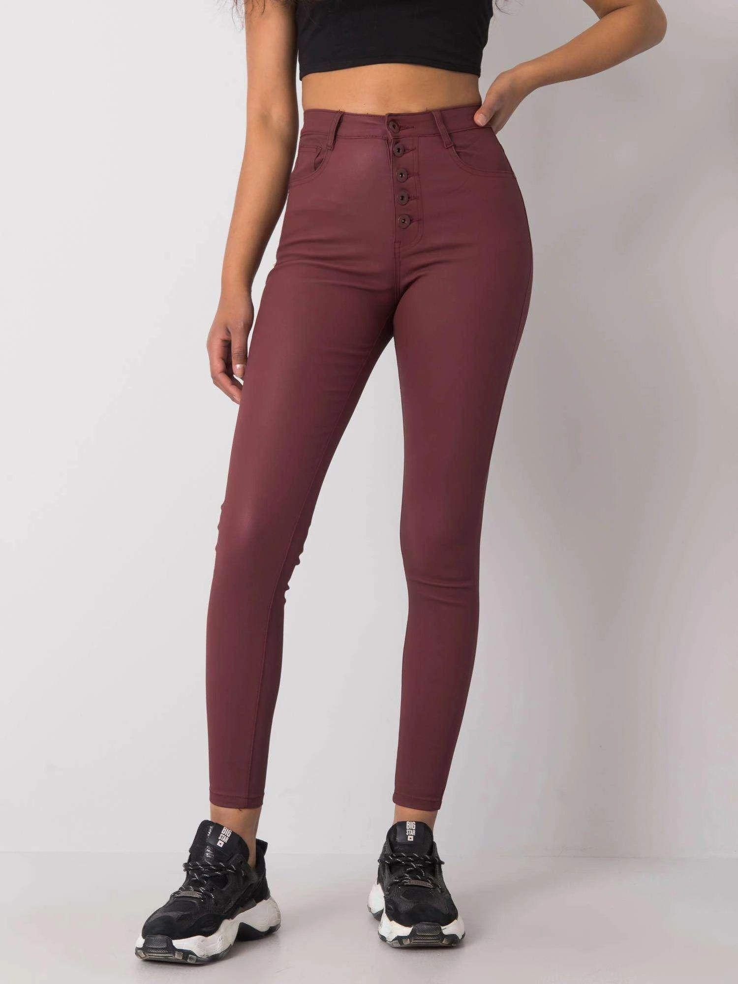 Daysie Kelnės-EM-SP-F663.50P-bordo
