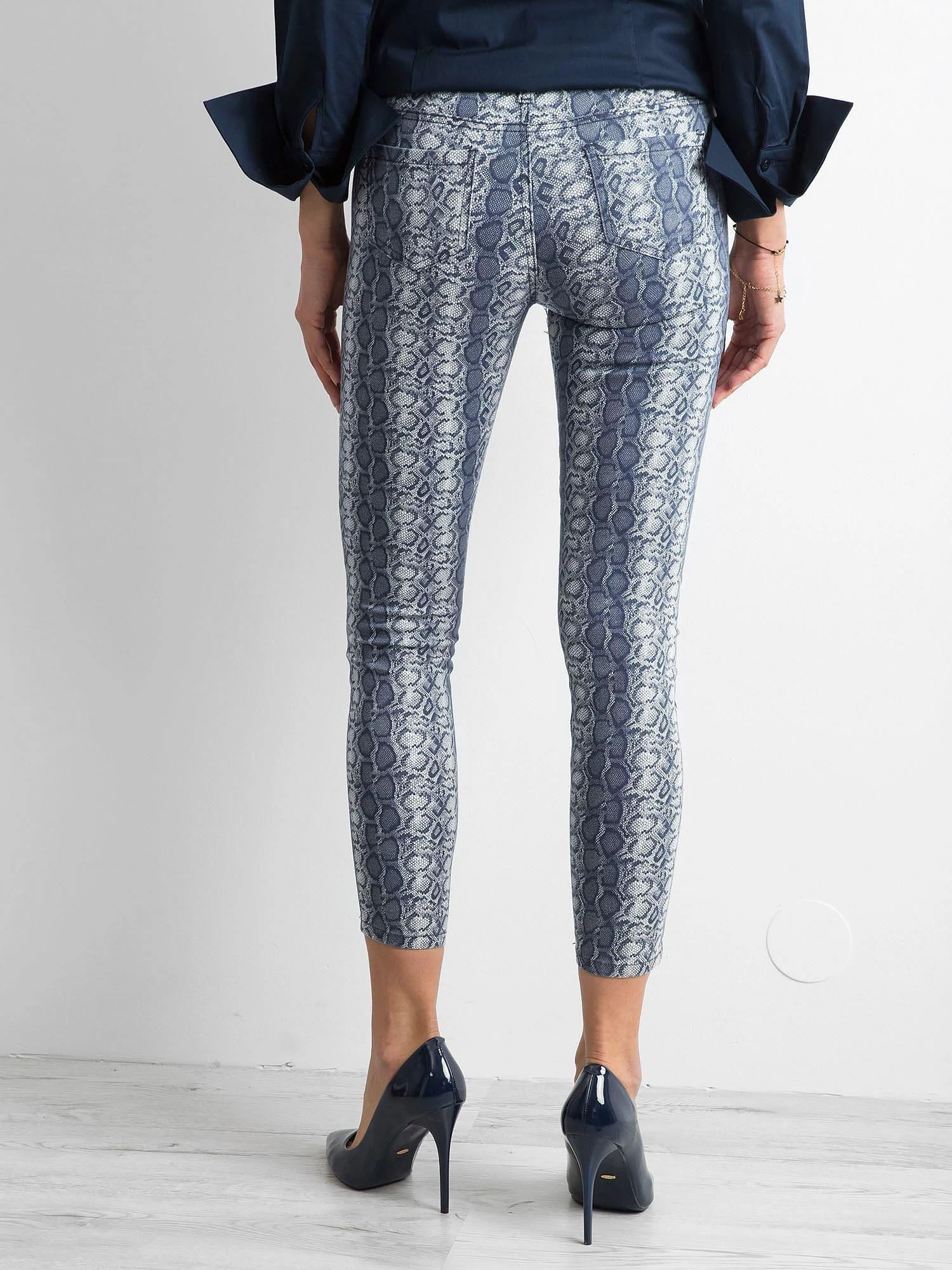 Denim Innovative Desing Džinsinės kelnės - NM-DE-SP-17632.30P - tamsiai mėlynos