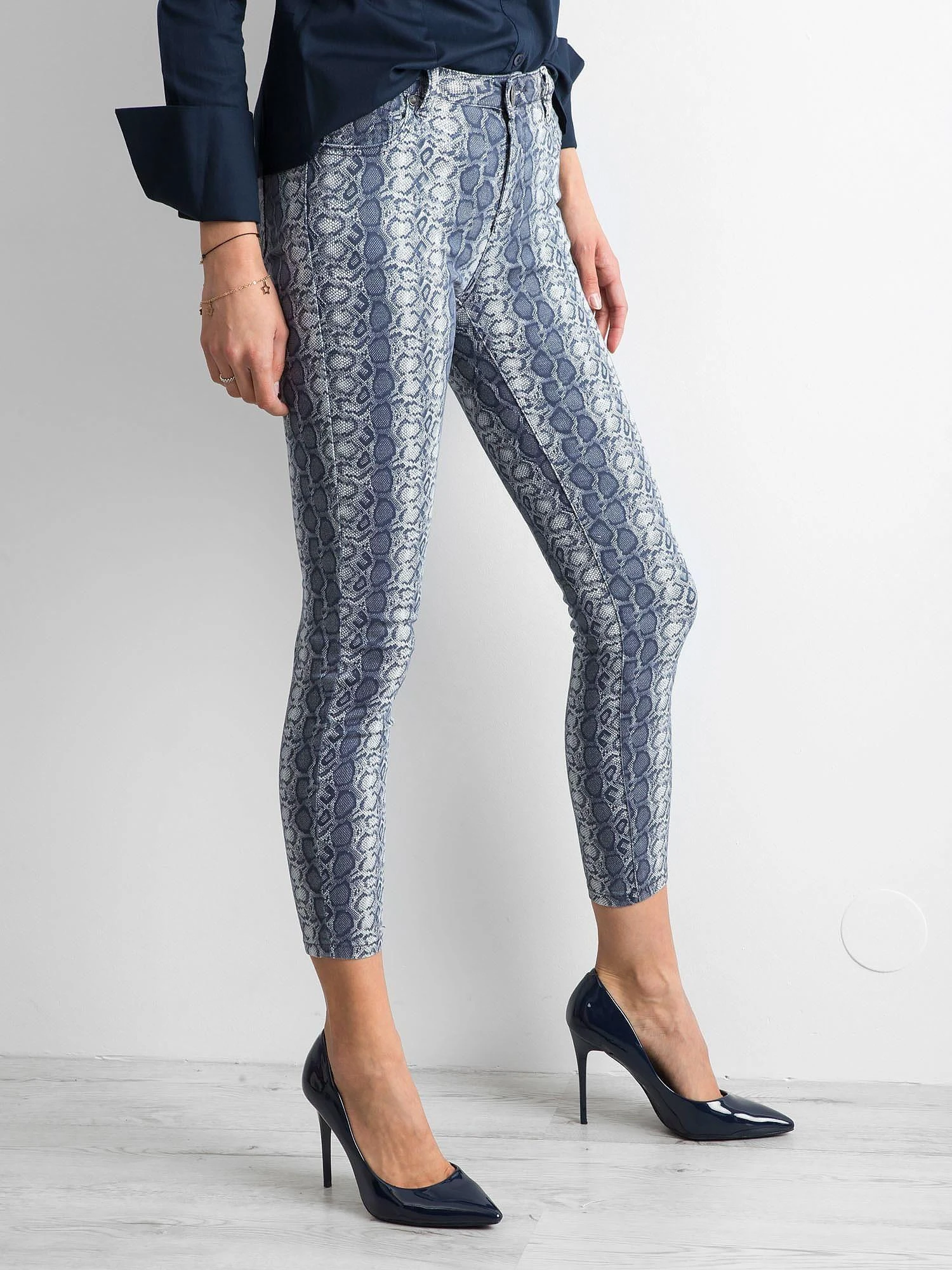 Denim Innovative Desing Džinsinės kelnės - NM-DE-SP-17632.30P - tamsiai mėlynos